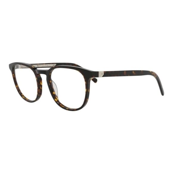 Berluti Mens Round/Oval Havana Havana Transparent Fashion Designer Eyewear